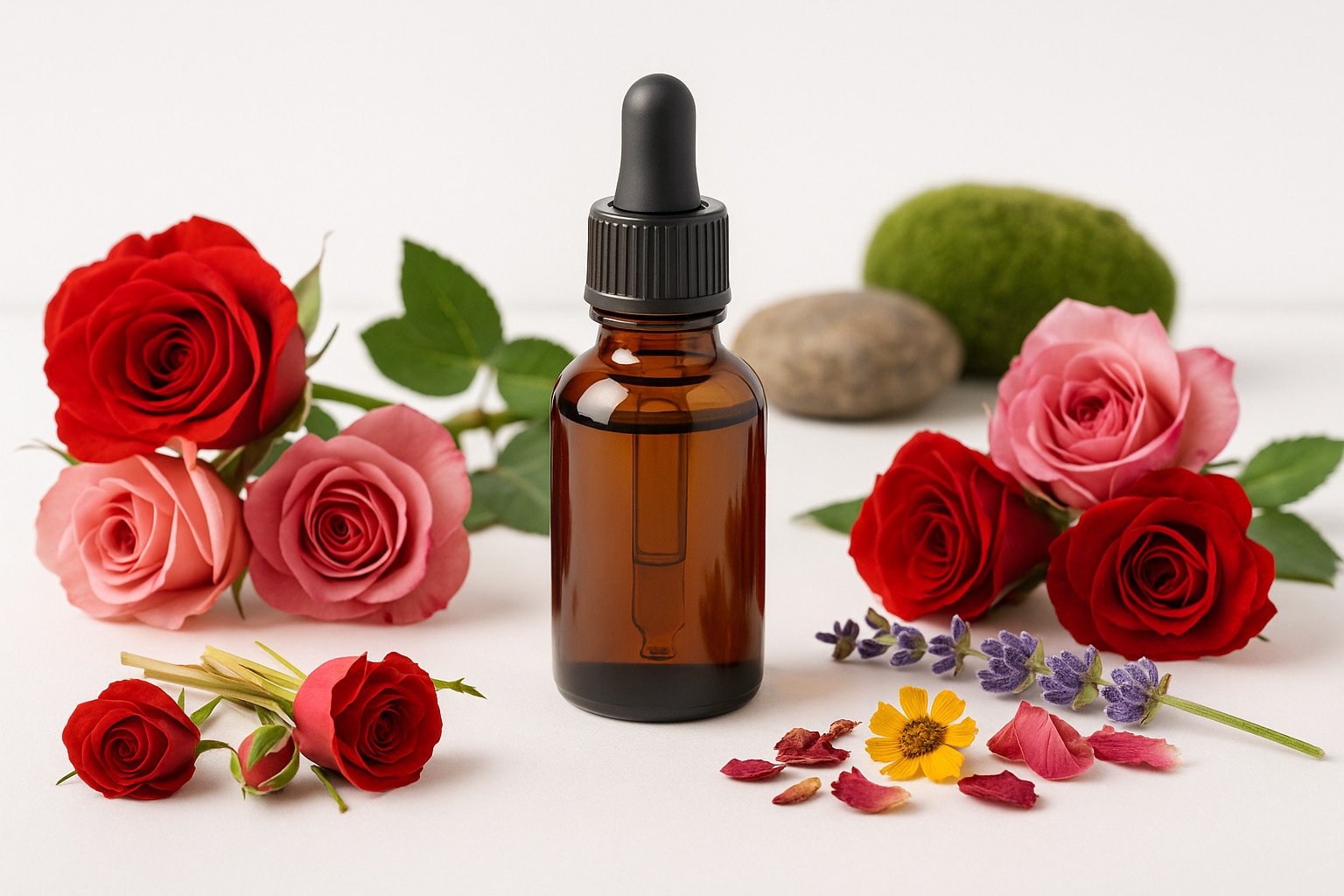 Aceite Esencial de Rosa: una esencia que cuida la piel y envuelve los sentidos