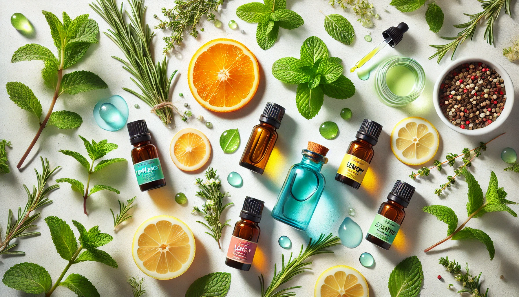 Aceites Esenciales para Aumentar la Energía y la Concentración